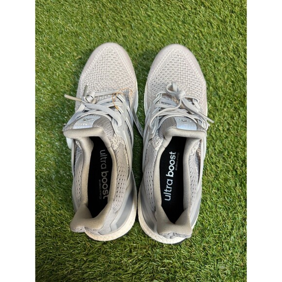 ADIDAS Ultraboost 1.0 “Silver Metallic” Running Shoes Mens 12 Grey JS1632 NEW main image 4